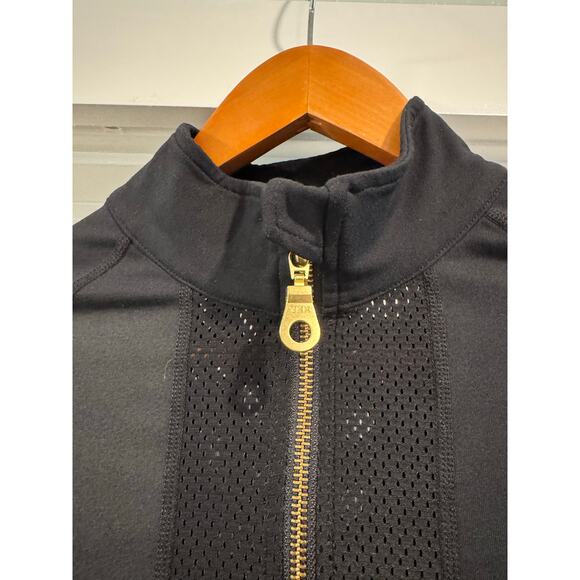 Zyia Active Black Jacket with Gold Accents
 Size Large - Picture 7 of 13